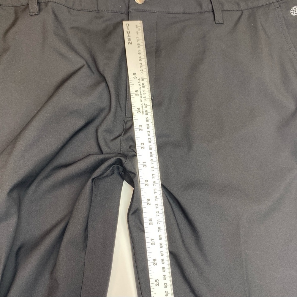 Adidas Mens Performance Golf Pants Black 42x32 - Picture 7 of 10